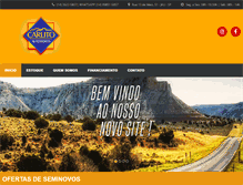 Tablet Screenshot of carlitoautomoveis.com.br